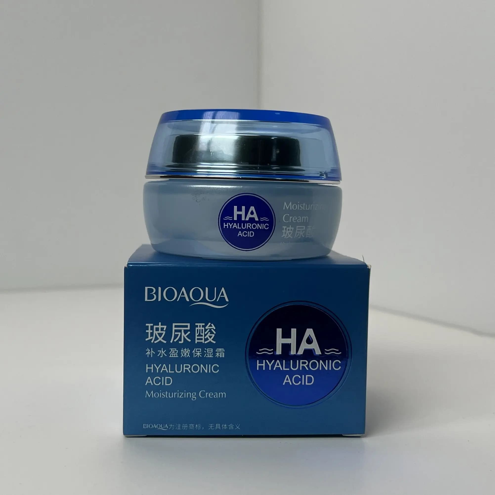 کرم آبرسان بیوآکوا Bioaqua مدل هیالورونیک اسید حجم ۵۰ گرم — تصویر ۲
