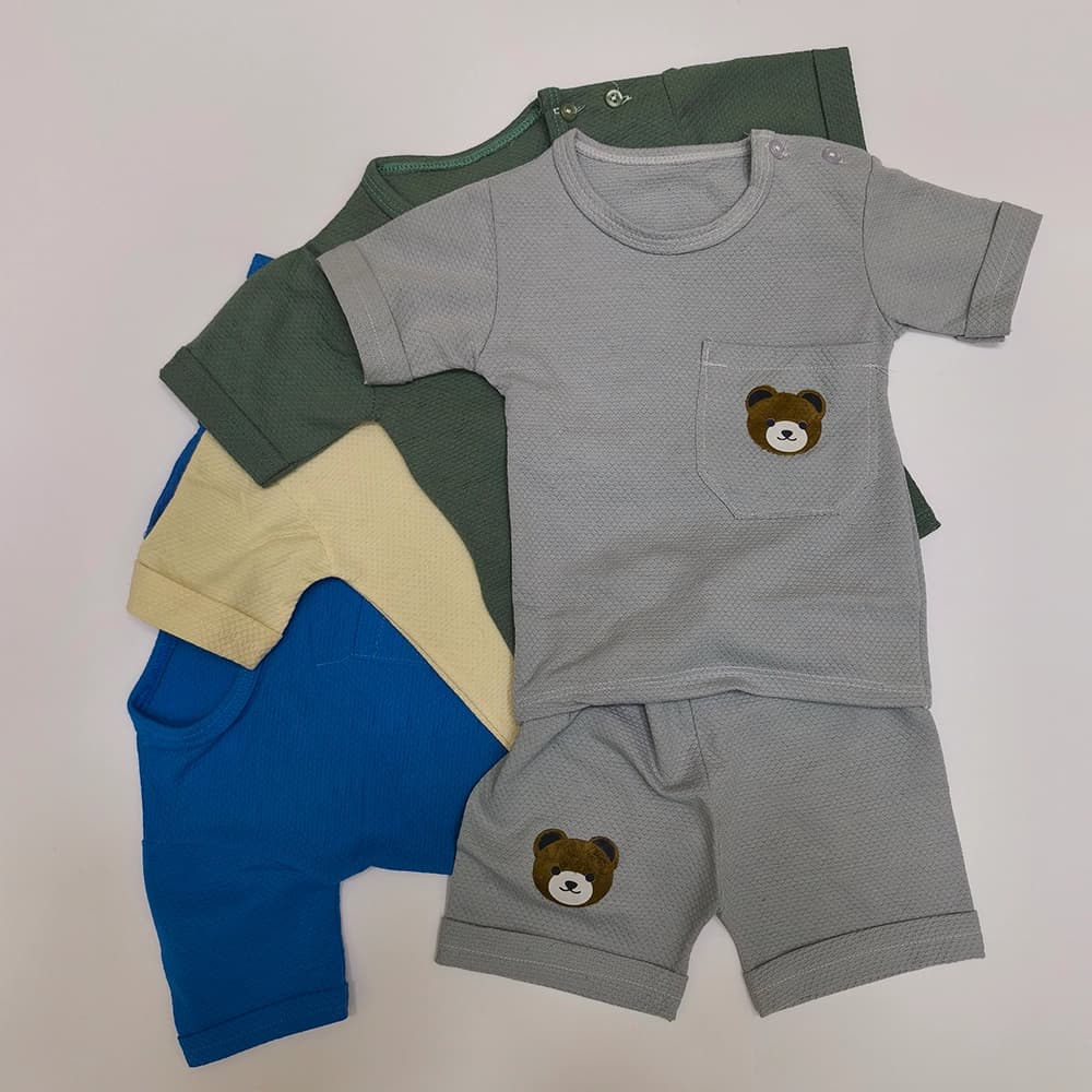تیشرت شلوارک پسرانه نقلی Simple teddy