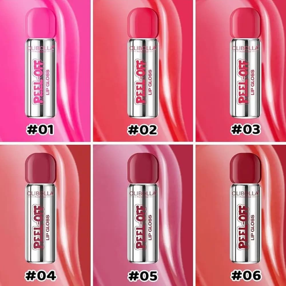 ماسک لب اولیبولا Olibolla رژ استخری شماره ۱ تا ۶
