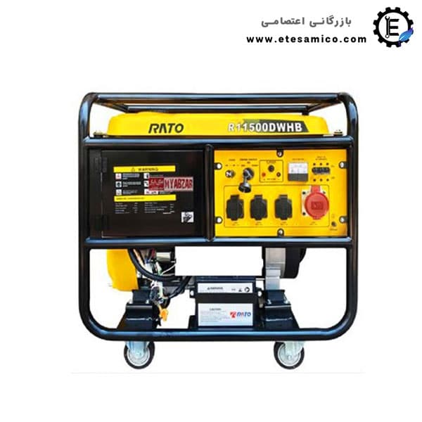 موتور برق راتو 10 کیلووات سه فاز مدل R11500DWHB