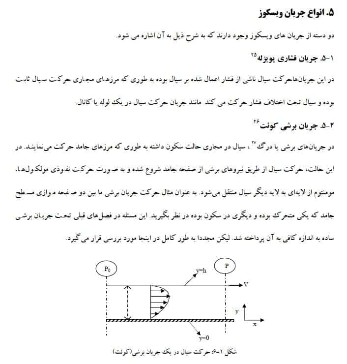 دانلود جزوه کامل مکانیک سیالات پیشرفته — تصویر ۳