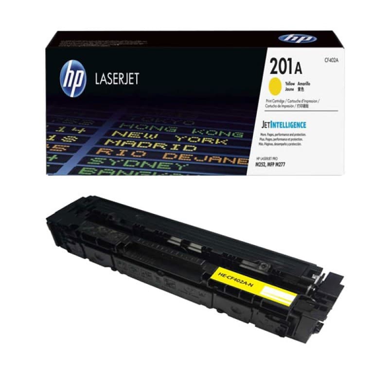 کارتریج لیزری رنگی اچ پی HP (زرد) مدل 201A
