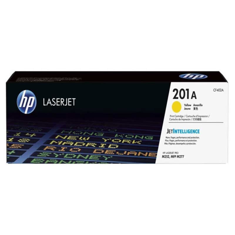کارتریج لیزری رنگی اچ پی HP (زرد) مدل 201A — تصویر ۲