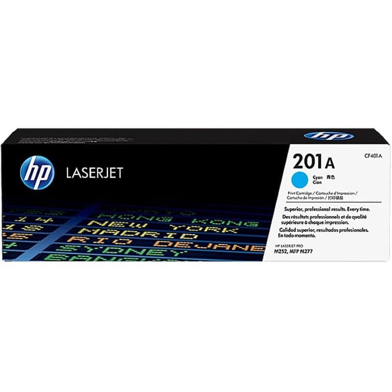 کارتریج لیزری رنگی اچ پی HP (آبی) مدل 201A