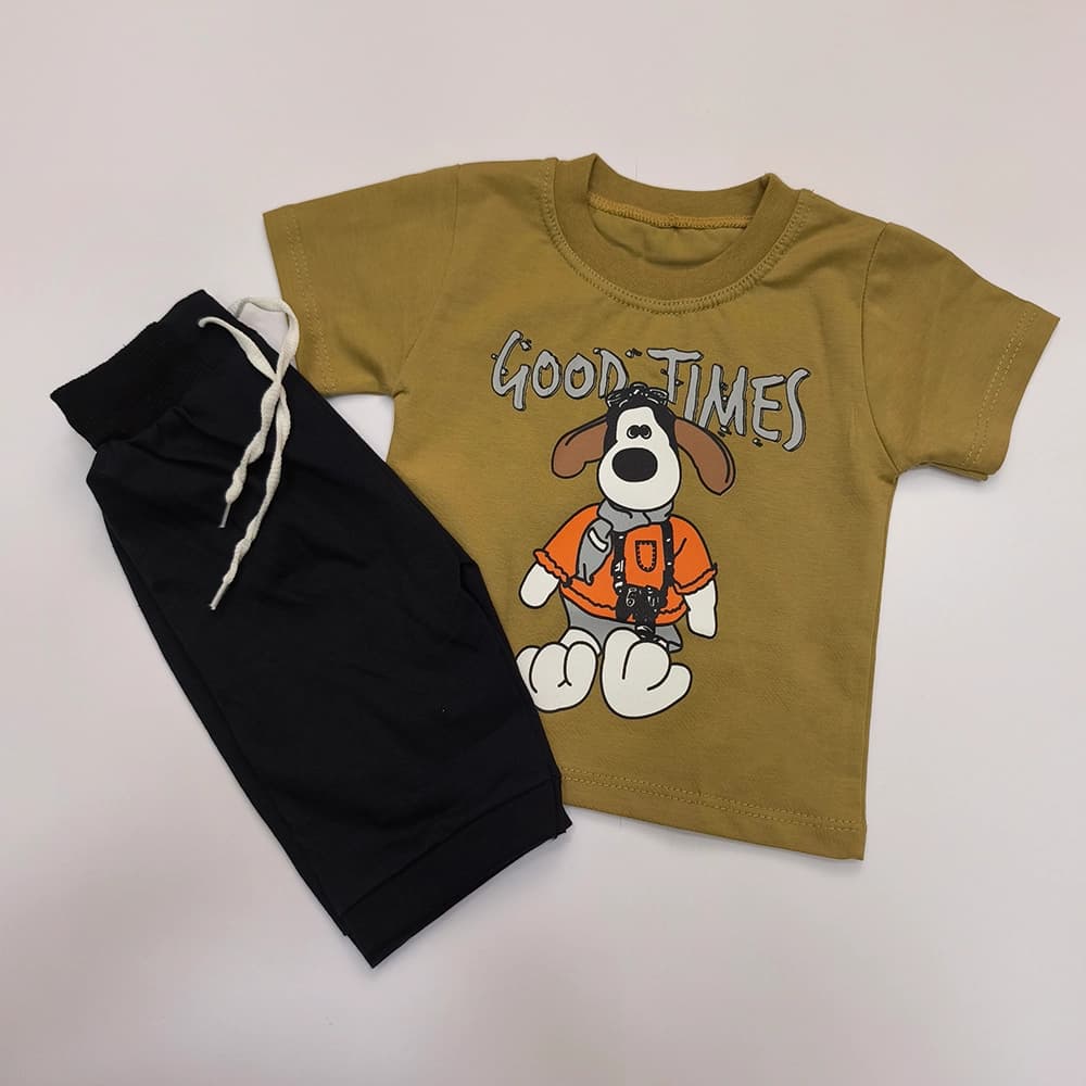 تیشرت شلوارک پسرانه نقلی GOOD TIMES — تصویر ۷