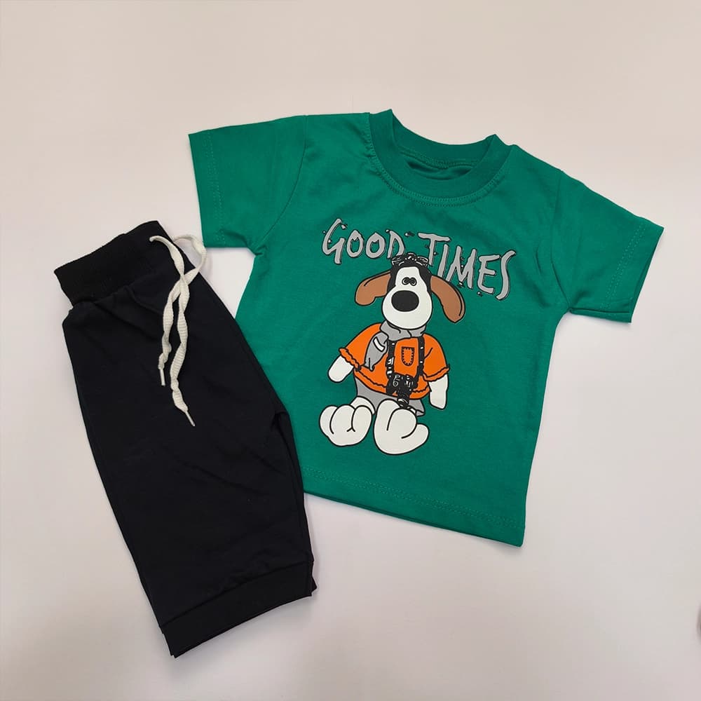 تیشرت شلوارک پسرانه نقلی GOOD TIMES — تصویر ۶