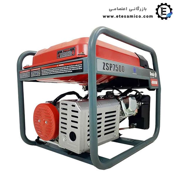 موتور برق دنیز 4 کیلووات بنزینی مدل ZSP7500 — تصویر ۶
