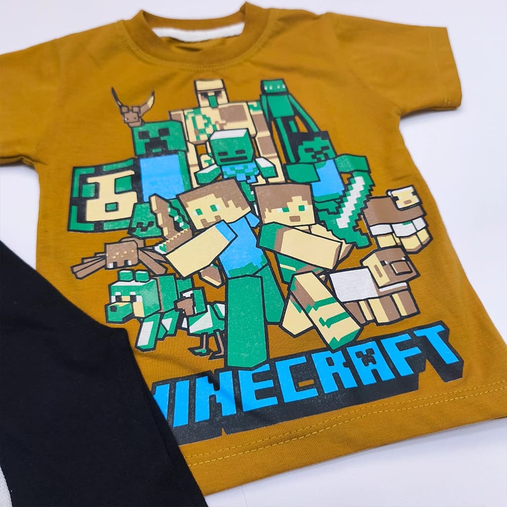 تیشرت شلوارک نقلی ماینکرافت Minecraft — تصویر ۶