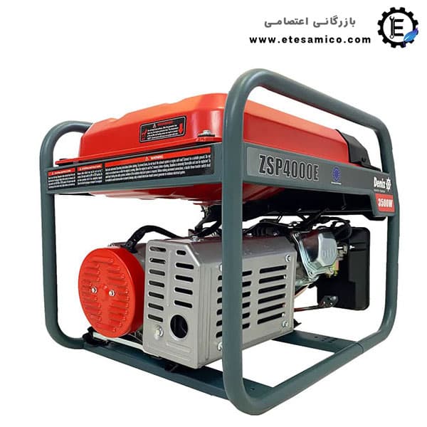 موتور برق دنیز 3500 وات بنزینی مدل ZSP4000 — تصویر ۳