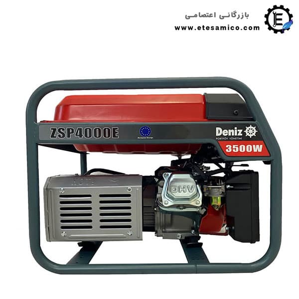 موتور برق دنیز 3500 وات بنزینی مدل ZSP4000 — تصویر ۵