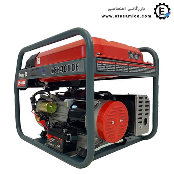 موتور برق دنیز 3500 وات بنزینی مدل ZSP4000 — تصویر ۴