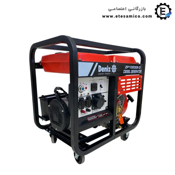 موتور برق دیزلی دنیز 7500 وات مدل ZP10000ED — تصویر ۸
