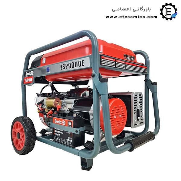 موتور برق دنیز 7500 وات بنزینی مدل ZSP9000E — تصویر ۲