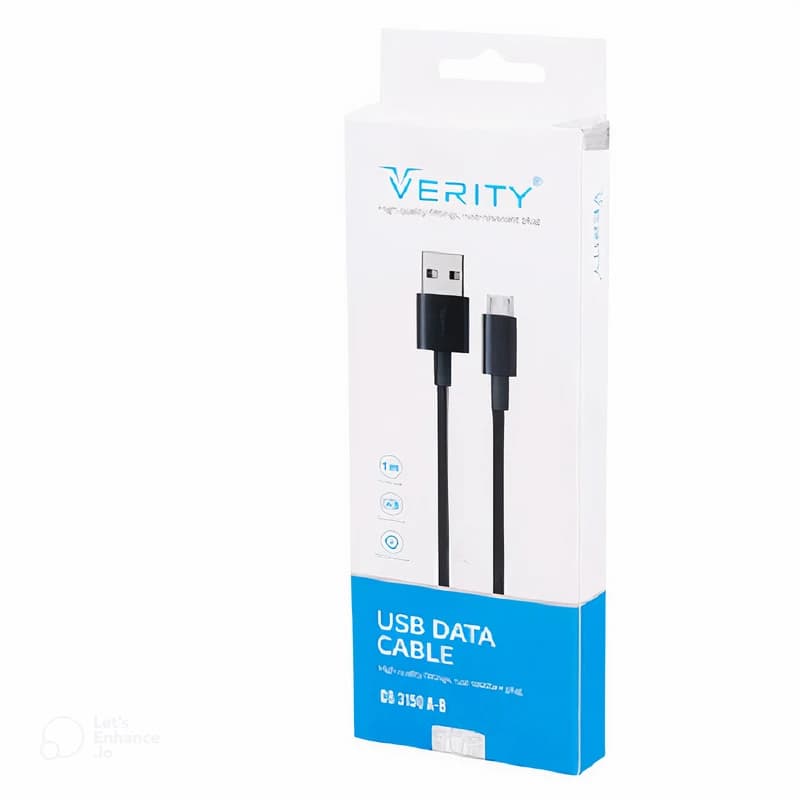 کابل تبدیل USB به microUSB وریتی مدل CB3150A طول 1 متر