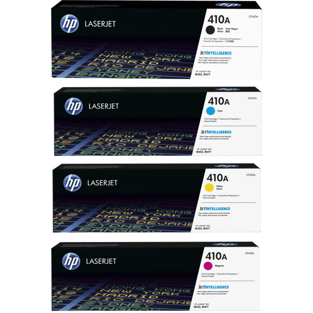 کارتریج لیزری رنگی اچ پی HP (آبی) مدل 410A — تصویر ۲