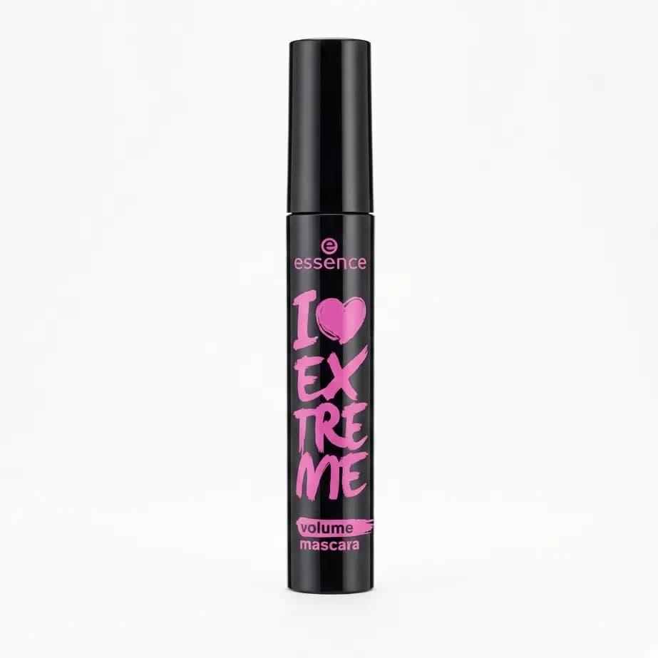 ریمل اسنس مشکی مدل I Love Extreme Volume حجم دهنده با برس فیبری ۱۲ میل اصل