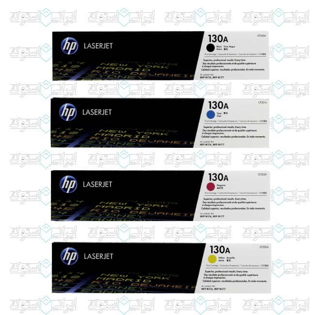 کارتریج لیزری رنگی (قرمز) اچ پی HP مدل 130A