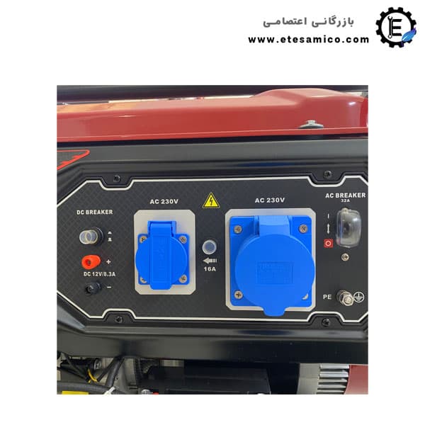 موتور برق لانسین صنعتی 10 کیلووات مدل LC10000 D-S — تصویر ۶
