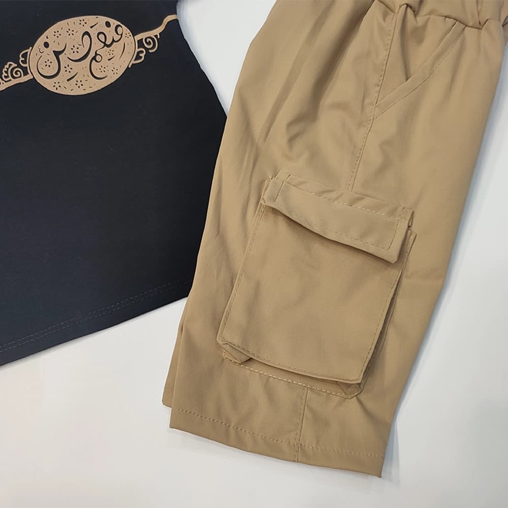 تیشرت شلوارک دخترانه و پسرانه محرمی — تصویر ۶