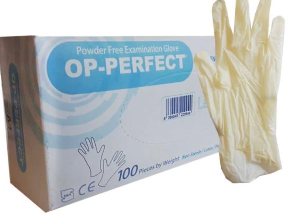 دستکش لاتکس (op Perfect) 100 عددی — تصویر ۲