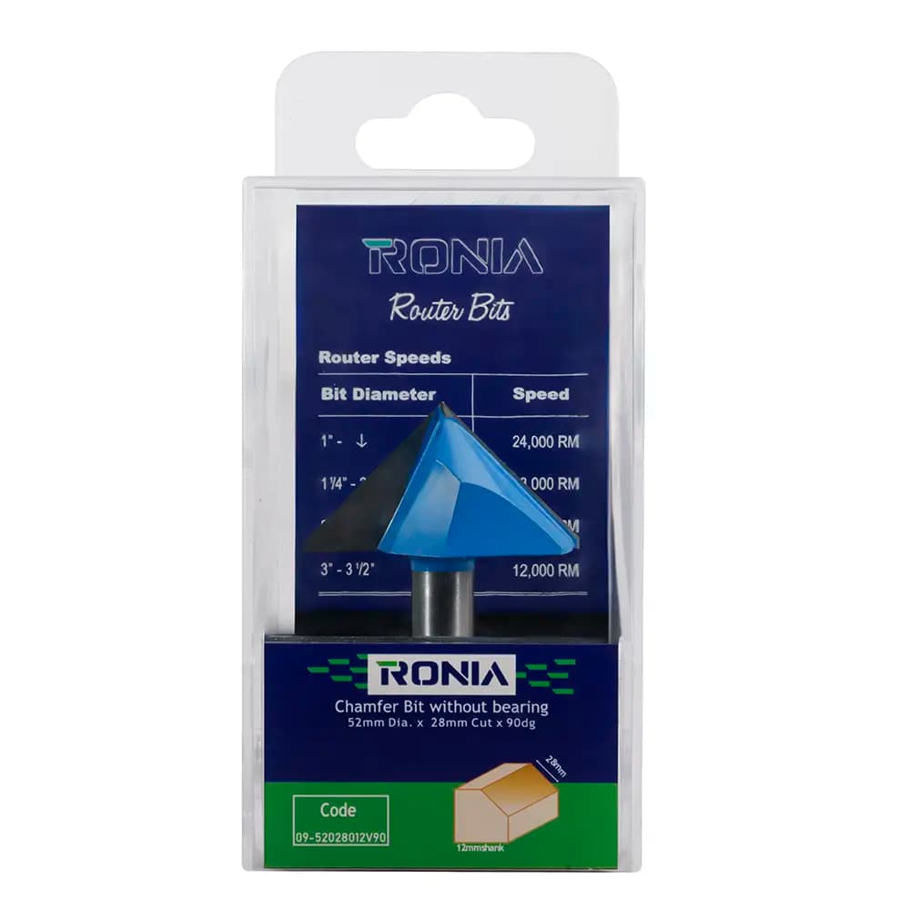 تیغ فرزحکاکی قطر 52 کارگیر 28 رونیا 09-52028012V90 — تصویر ۳