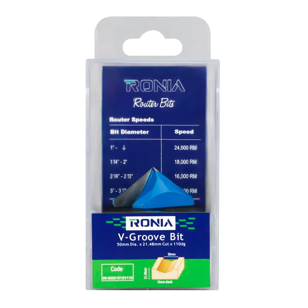 تیغ فرزحکاکی قطر 50 کارگیر 21 رونیا 09-50021012V110 — تصویر ۳