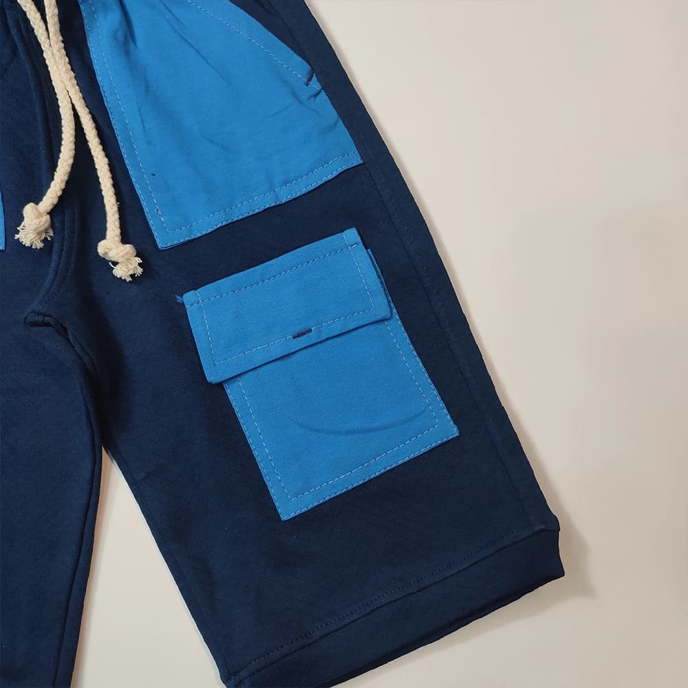 تیشرت شلوارک اسلش دخترنه و پسرانه Pocket — تصویر ۷