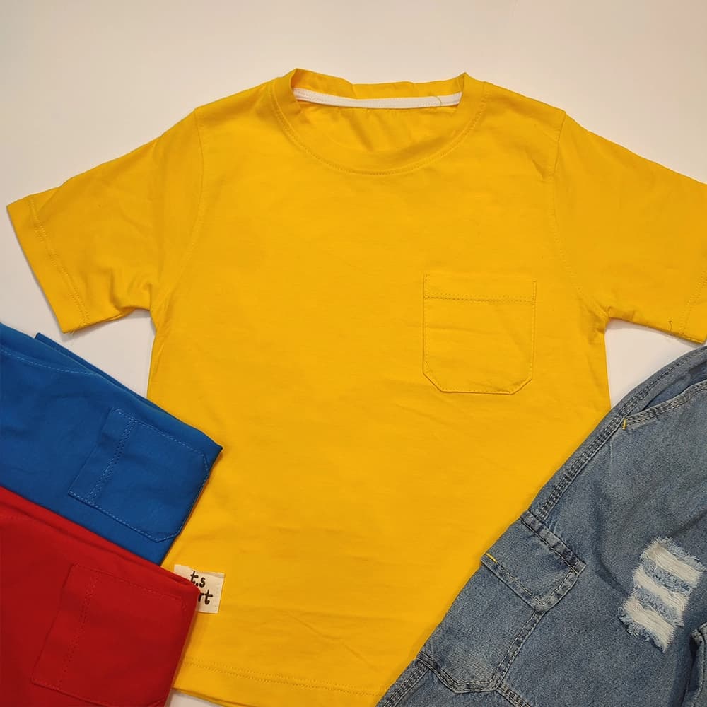 تیشرت شلوارک جین دخترنه و پسرانه Color line — تصویر ۵