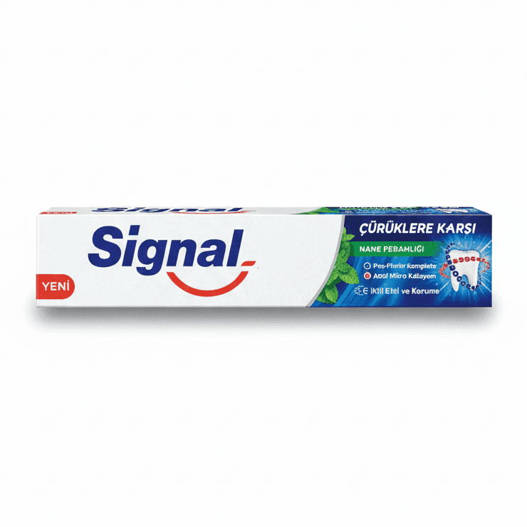 خمیر دندان سیگنال Signal مدل Çürüklere Karşı (ضد پوسیدگی) حجم ۷۵ میل — تصویر ۳