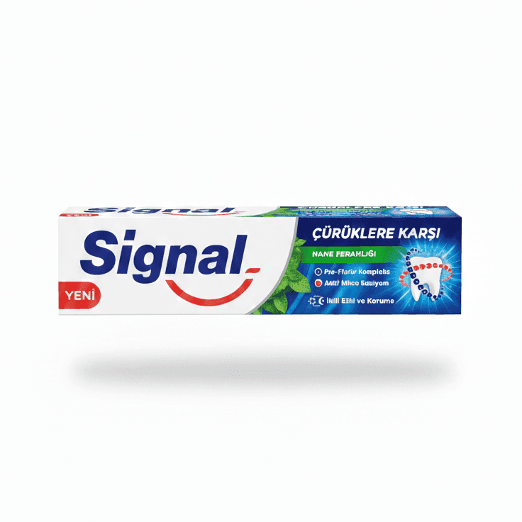 خمیر دندان سیگنال Signal مدل Çürüklere Karşı (ضد پوسیدگی) حجم ۷۵ میل