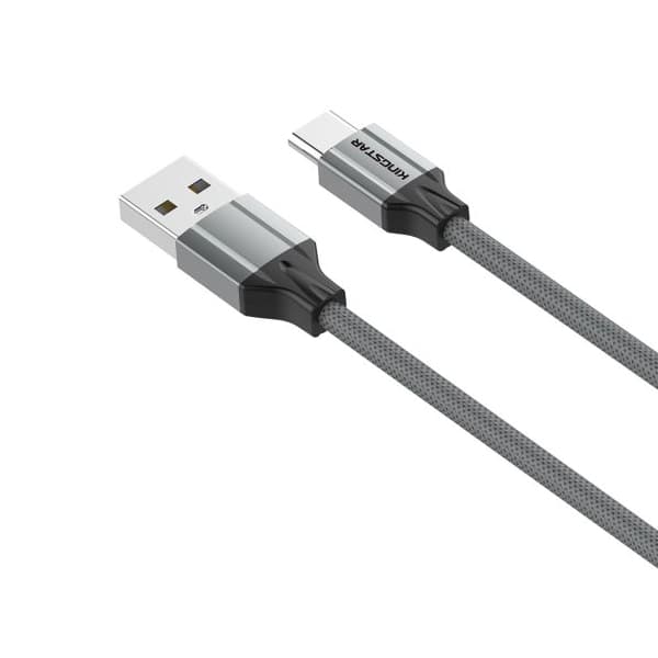 کابل شارژ کینگ استار USB به Type-C مدل K18C (1 متری / 2.4A) — تصویر ۳