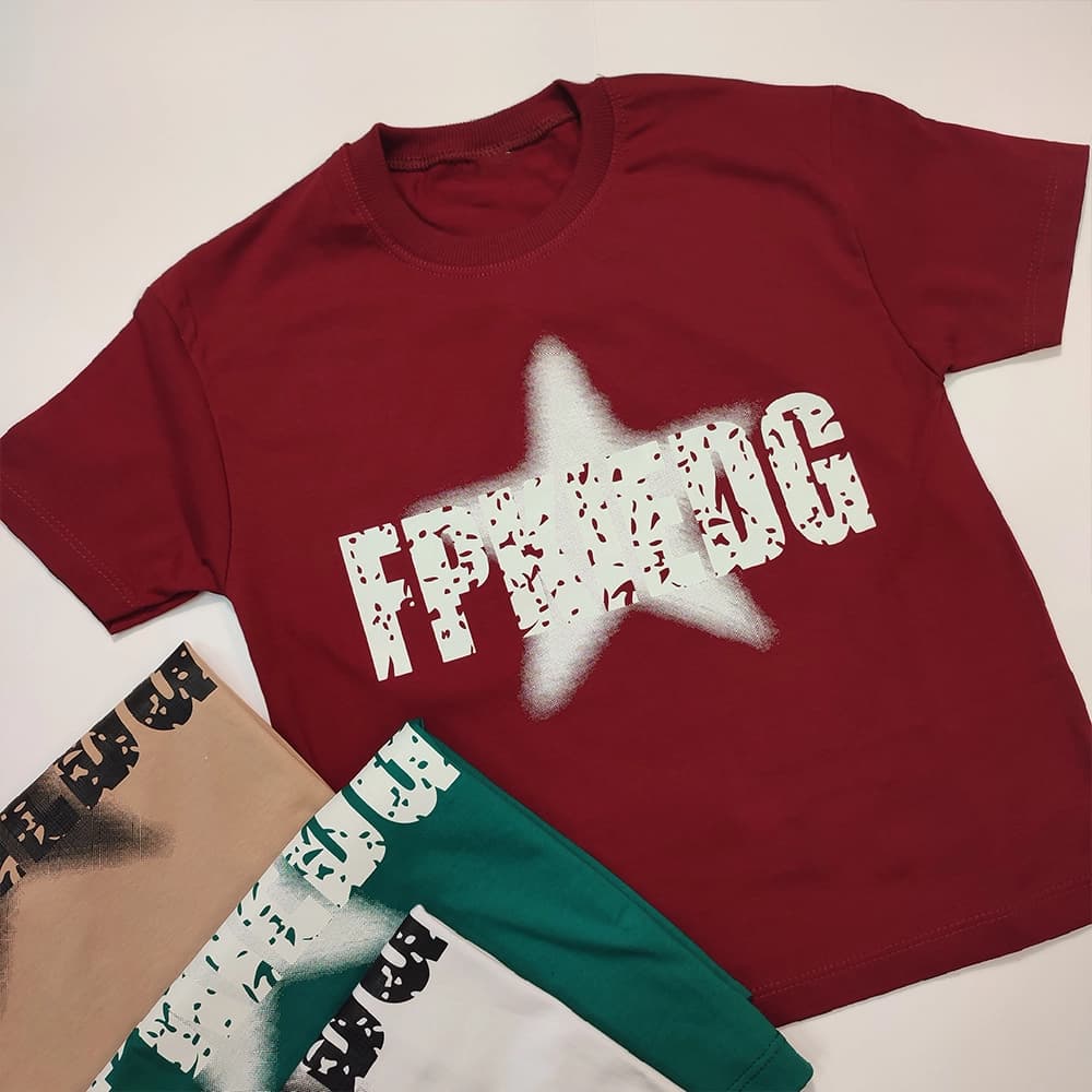 تیشرت تک دخترانه و پسرانه FPKIDG — تصویر ۵