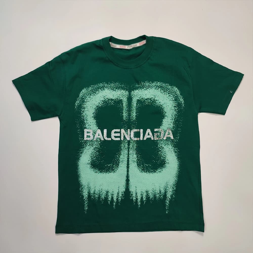 تیشرت تک دخترانه و پسرانه Balenciaga BB — تصویر ۳