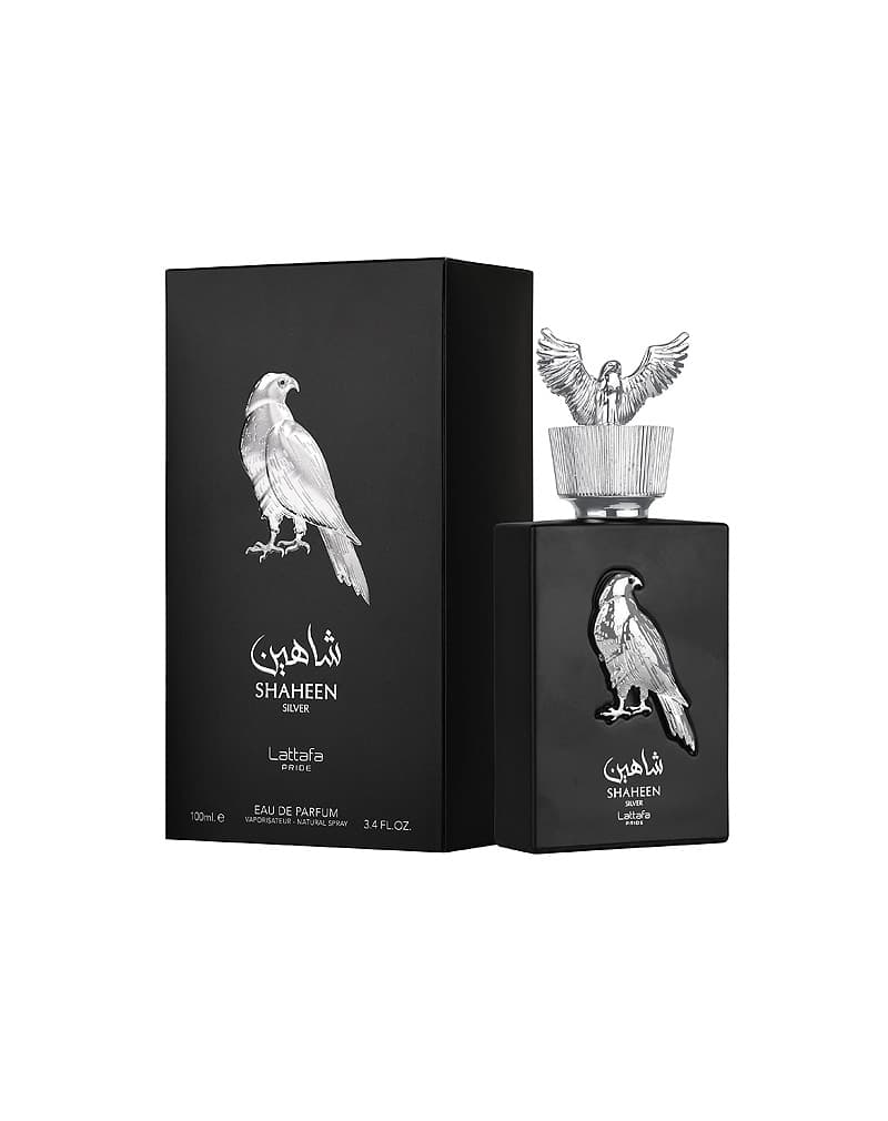 ادکلن مردانه لطافه شاهین سیلور (نقرهای) مشابه کرید اونتوس — تصویر ۲