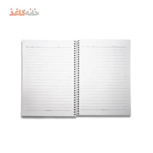 دفتر50برگ فنری طلقی طرح سگ نگهبان — تصویر ۳