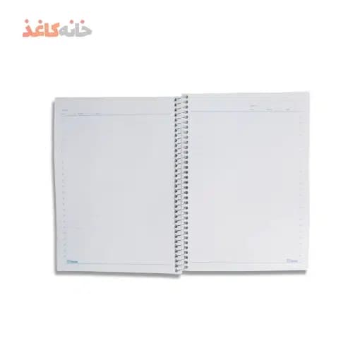 دفتر50برگ فنری ریحان تدی سبز — تصویر ۲