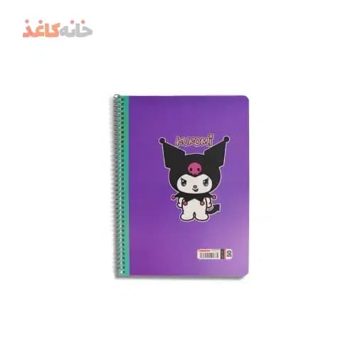 دفتر 50 برگ شطرنجی فنری اسپادانا طرح کرومی — تصویر ۲
