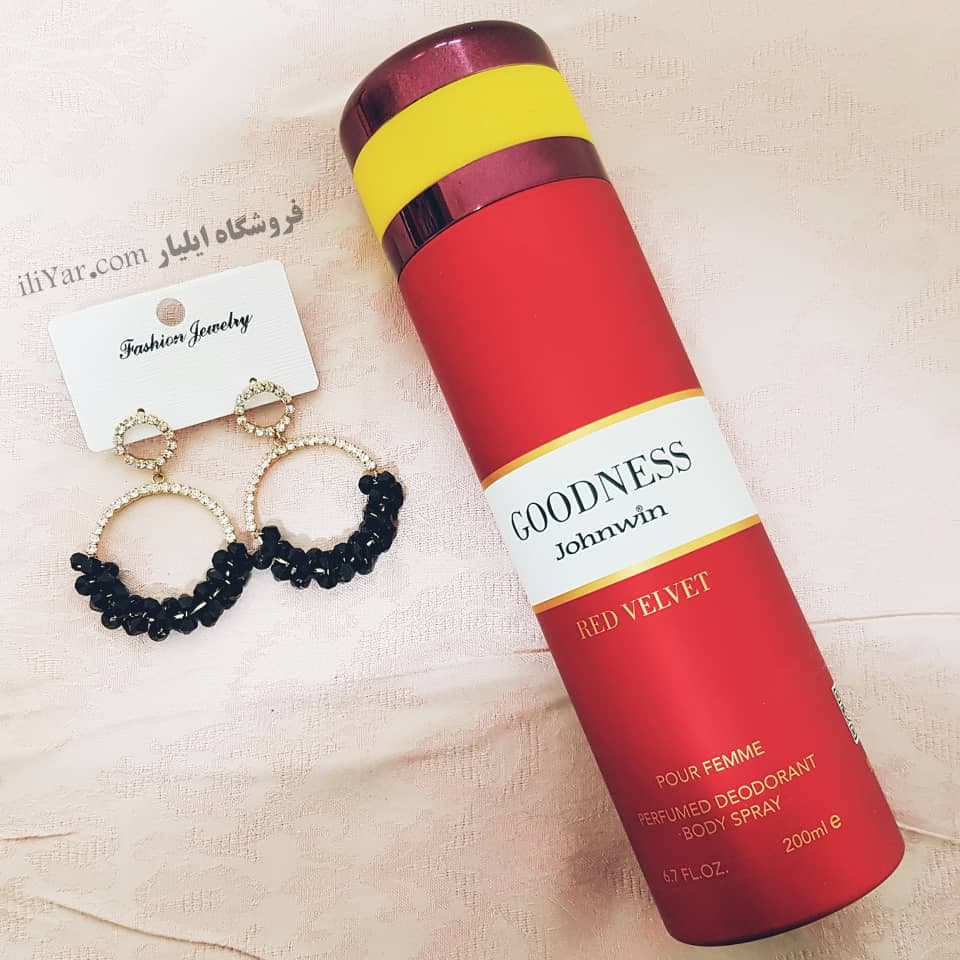 اسپری گودگرل طرح Goodness Red Velvet جانوین – حجم 200 میل — تصویر ۴