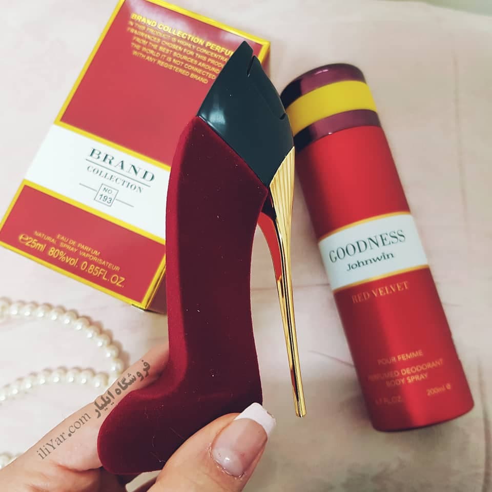 اسپری گودگرل طرح Goodness Red Velvet جانوین – حجم 200 میل — تصویر ۳
