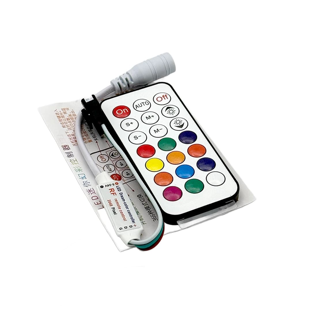 ریموت کنترل RF RGB ریسه LED با گیرنده — تصویر ۴