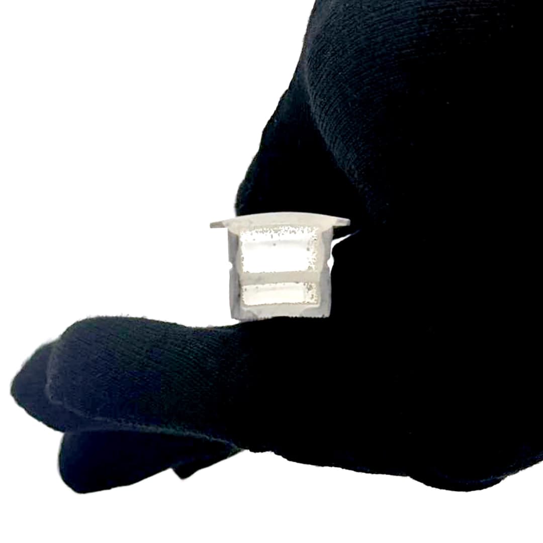 پروفیل سیلیکونی زاک مدل ZAK1515 CC طول 1 متر — تصویر ۲