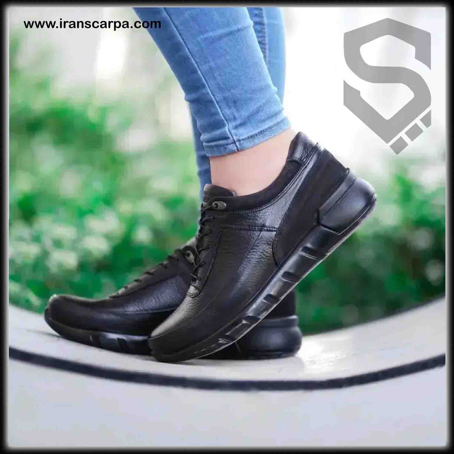 کفش چرم مردانه تبریز مدل یوجی بندی — تصویر ۴