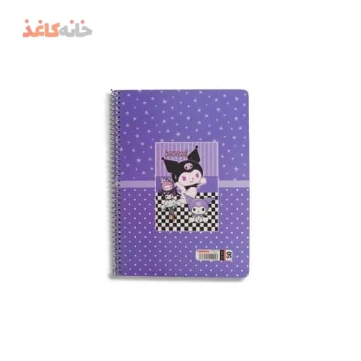 دفتر 50برگ فنری اسپادانا طرح 5 کرومی — تصویر ۲
