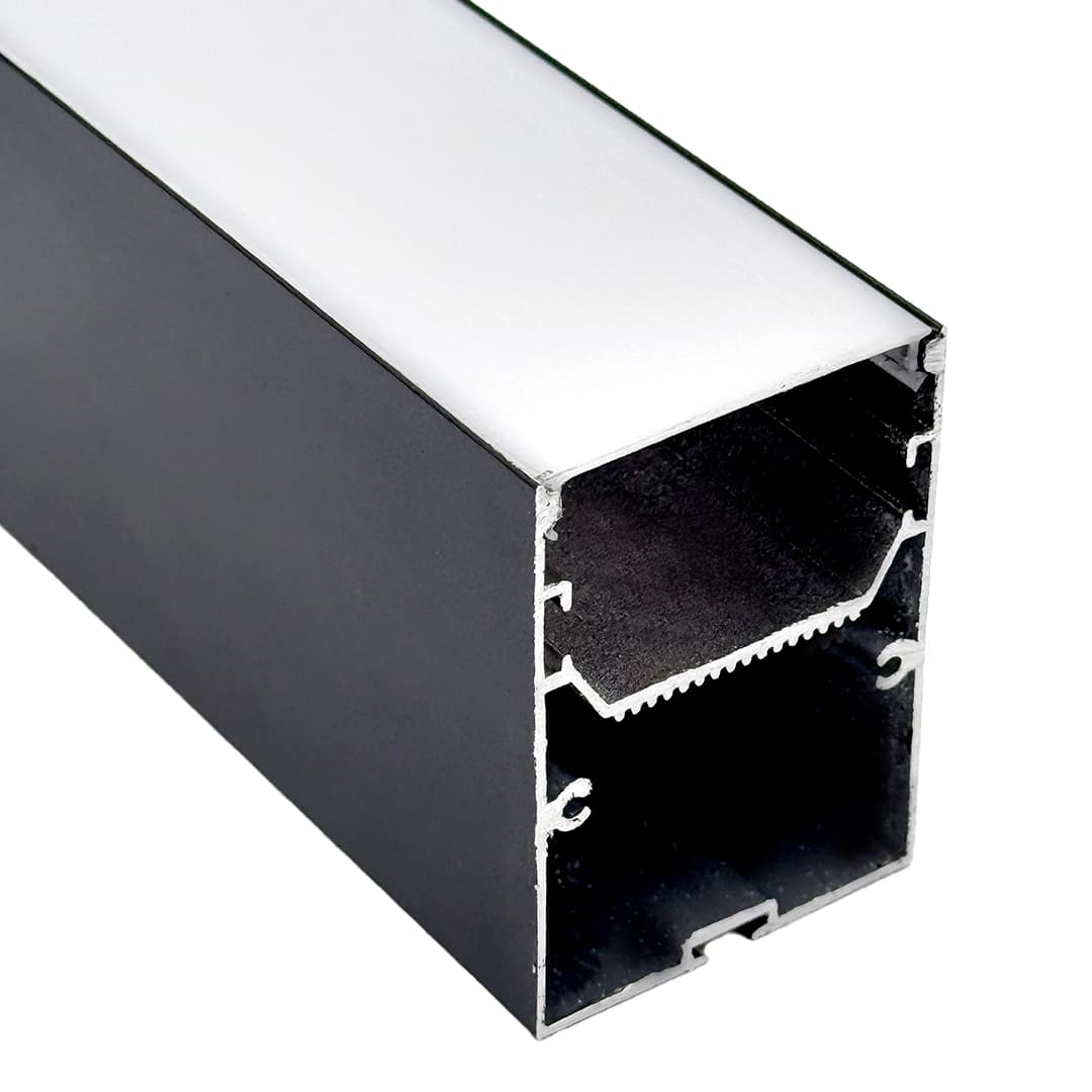 پروفیل آلومینیوم وارداتی زاک BG95 با دیفیوزر و درپوش