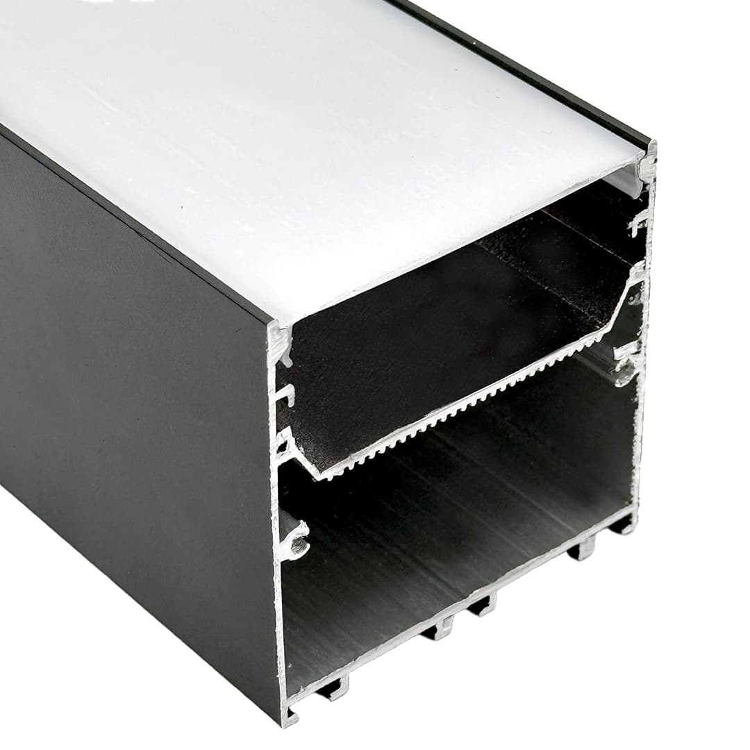 پروفیل آلومینیوم وارداتی زاک BG111 با دیفیوزر و درپوش
