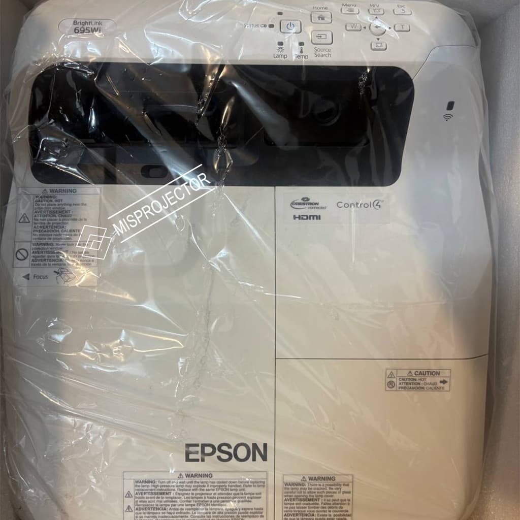 ویدئو پروژکتور هوشمند استوک اپسون Epson BrightLink 695Wi گرید A با کارکرد 100 ساعت