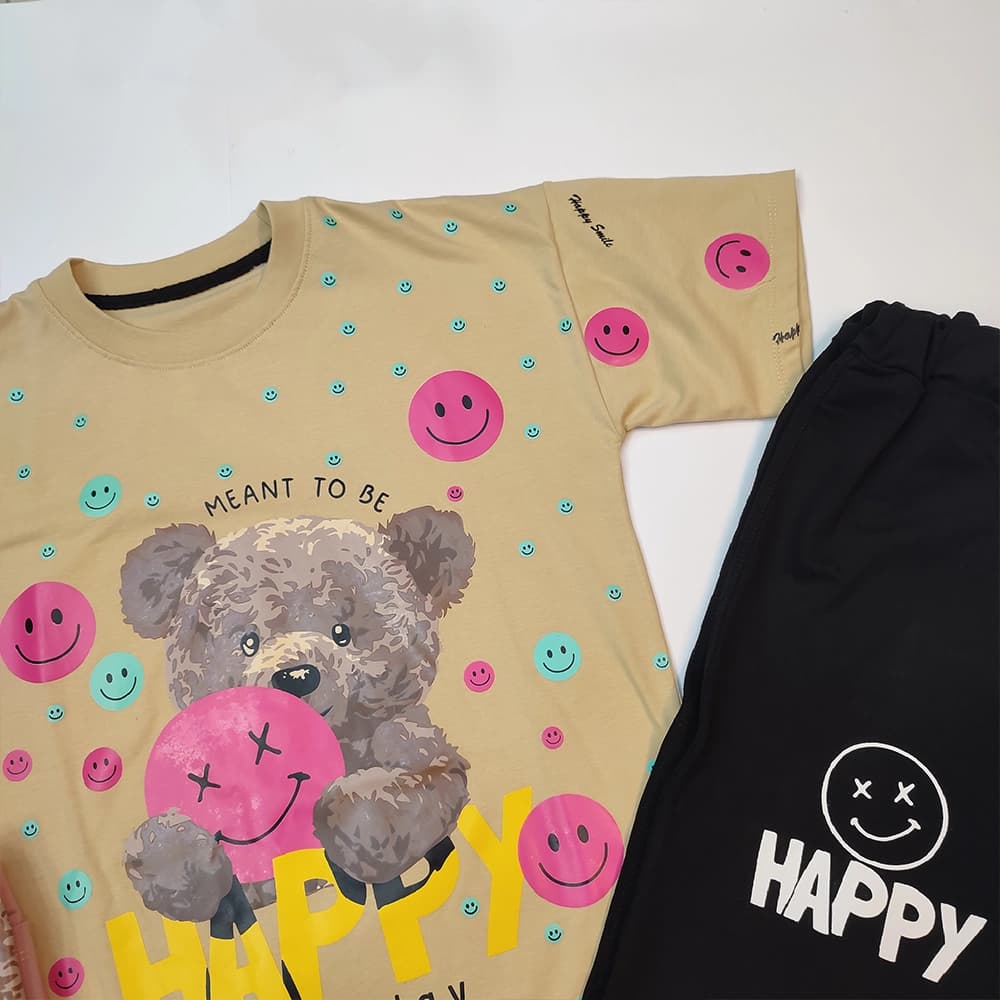 تیشرت شلوارک دخترانه تدی HAPPI — تصویر ۸