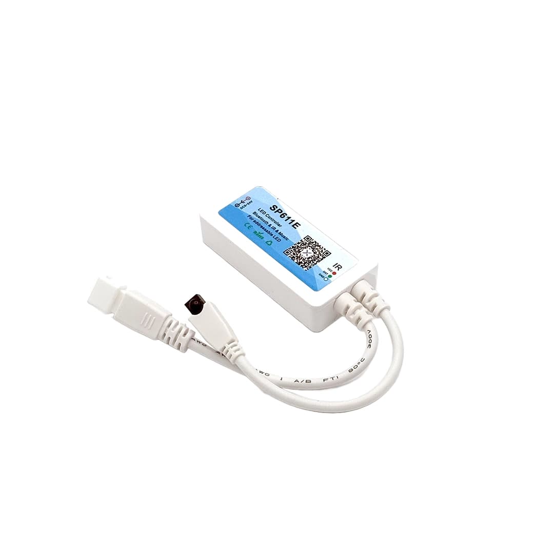 ریموت کنترل از راه دور نور و صدا با ۲۸ برنامه مخصوص ریسه RGB تک خروجی — تصویر ۳