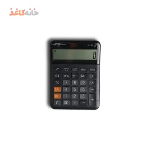 ماشین حساب 12رقم مشکی سی کلاس کد cx-118c
