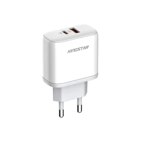 شارژر دیواری 45 وات کینگ استار مدل KW220PD (همراه با کابل) — تصویر ۴